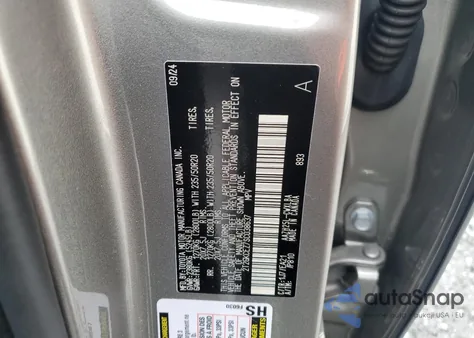 2025 Lexus Nx 350H Base z USA, uszkodzony, nr VIN 2T2GKCEZ7SC038637